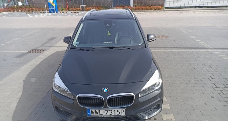 BMW Seria 2 cena 62900 przebieg: 175500, rok produkcji 2017 z Zielonka małe 92